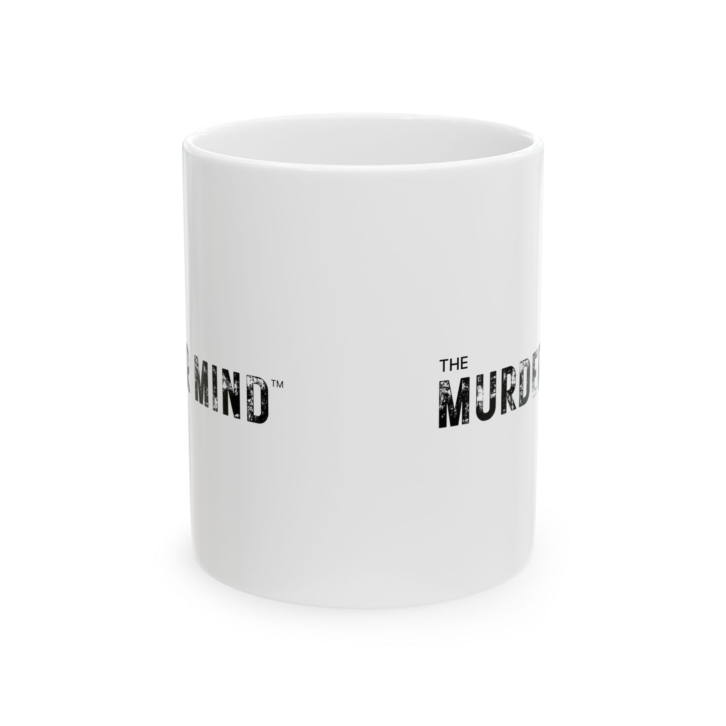 The Murder Mind White Ceramic Mug, (11oz, 15oz)