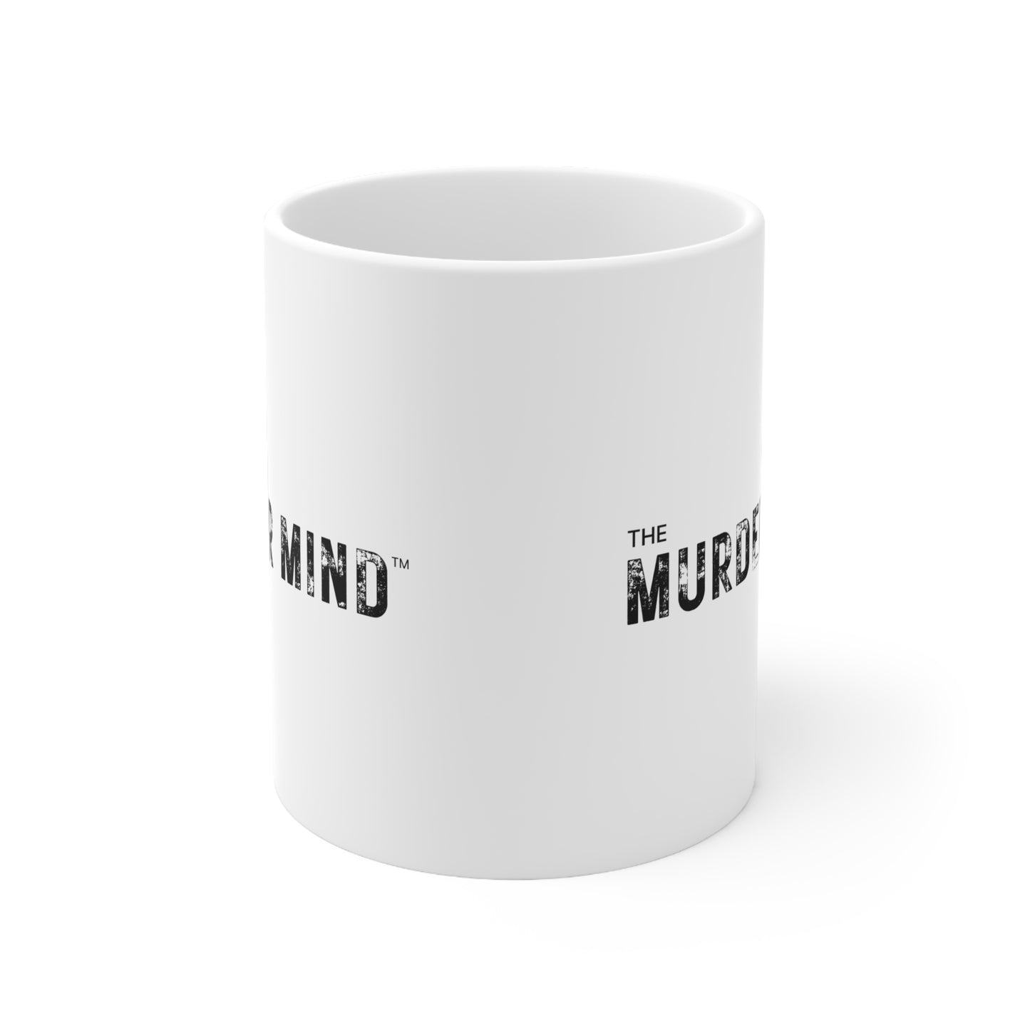 The Murder Mind White Coffee Mug, 11oz