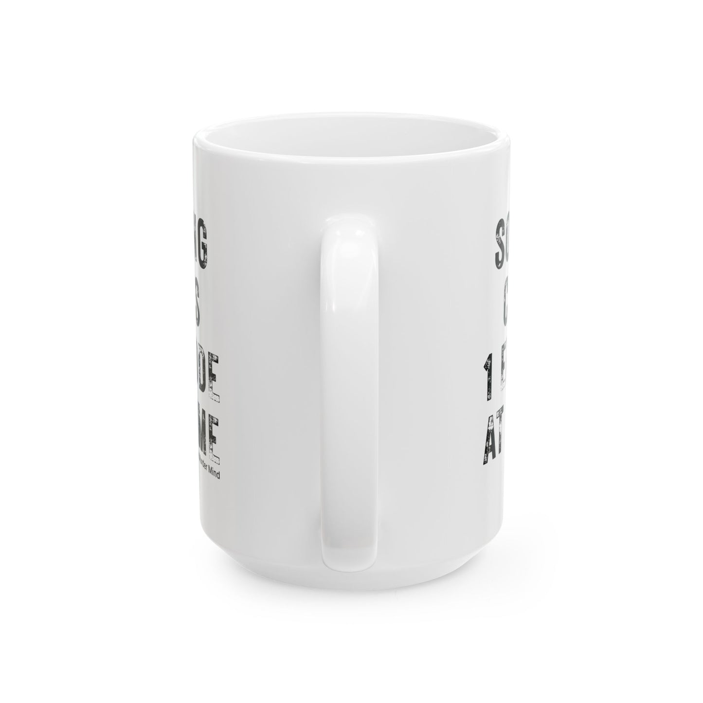 Solving Cases 1 Episode At A Time White Ceramic Mug, (11oz, 15oz)