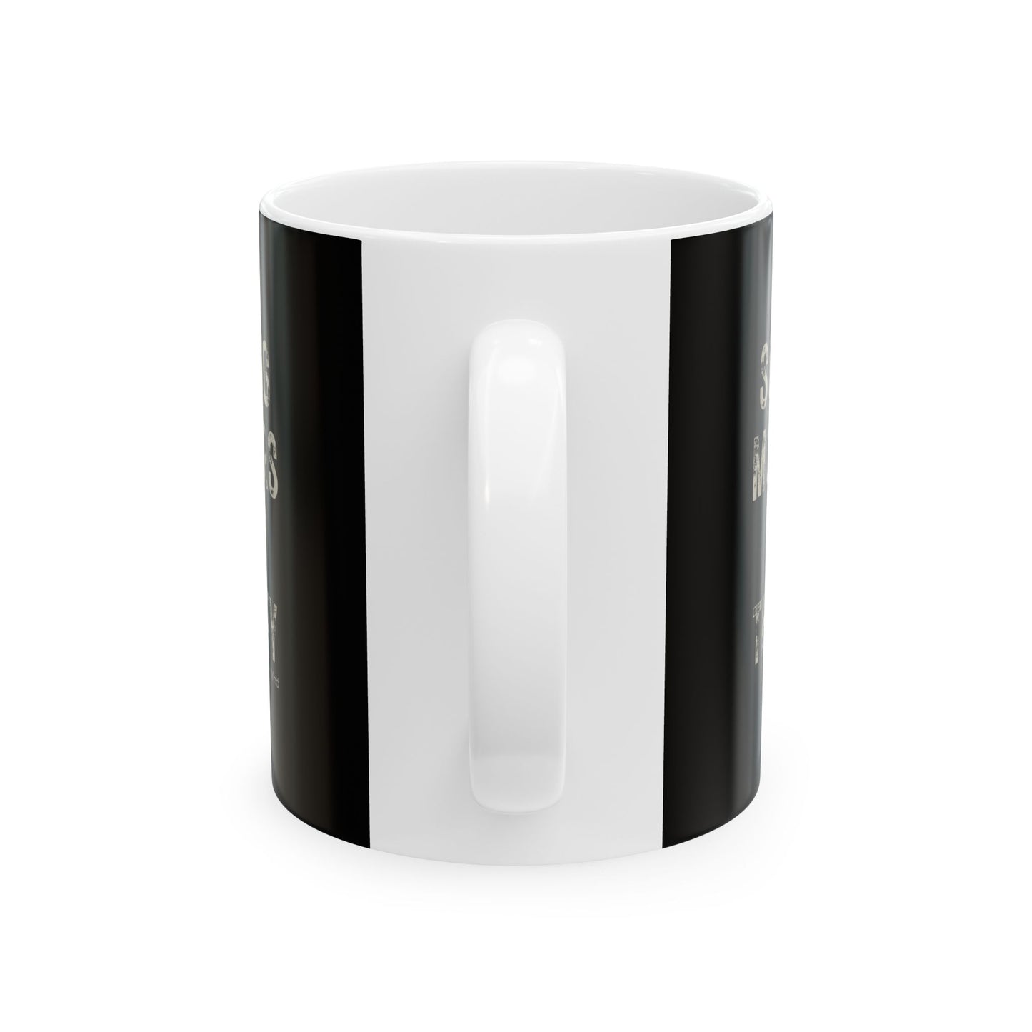 Solving Murders Is My Therapy Black Ceramic Mug, (11oz, 15oz)