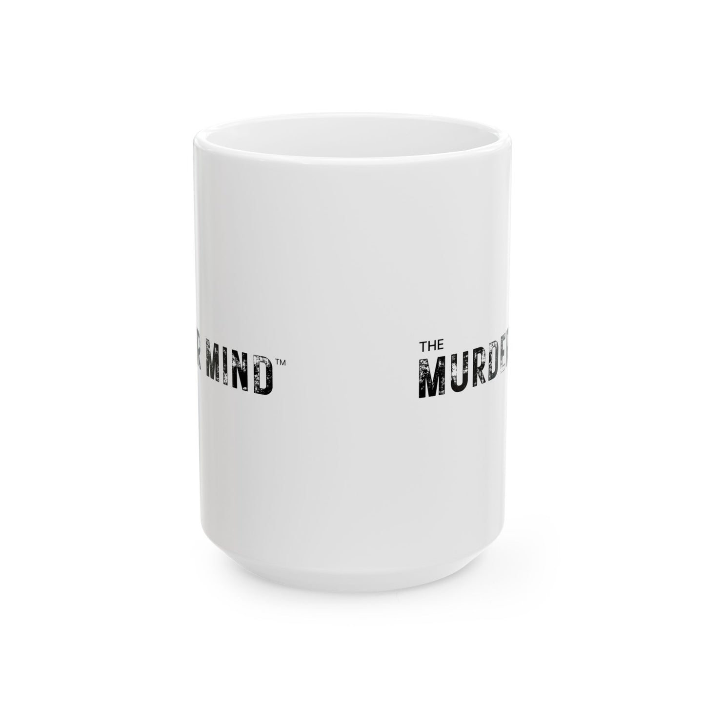 The Murder Mind White Ceramic Mug, (11oz, 15oz)