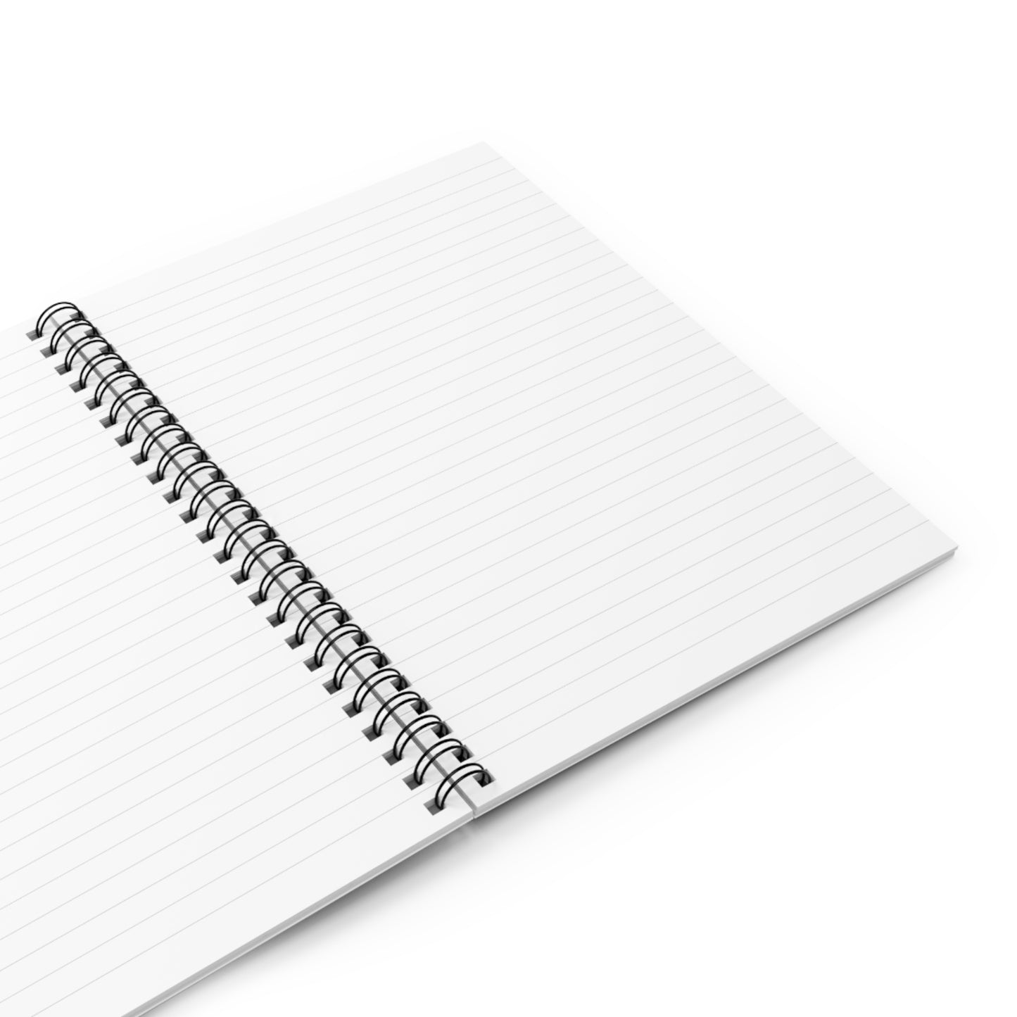 This Ain't Fiction, This Is Murder Black Spiral Notebook - Ruled Line
