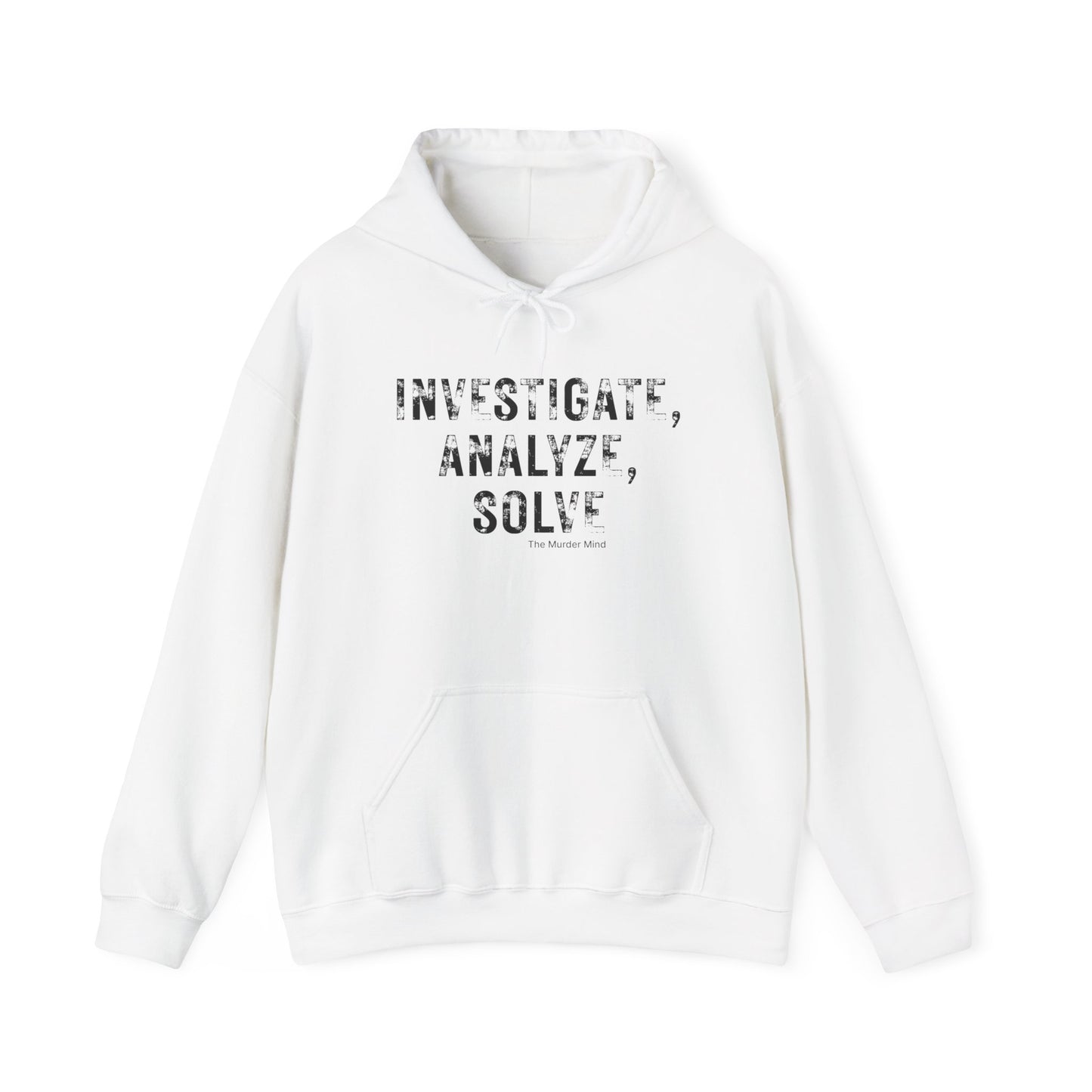Investigate, Analyze, Solve Unisex Heavy Blend™ Hooded Sweatshirt