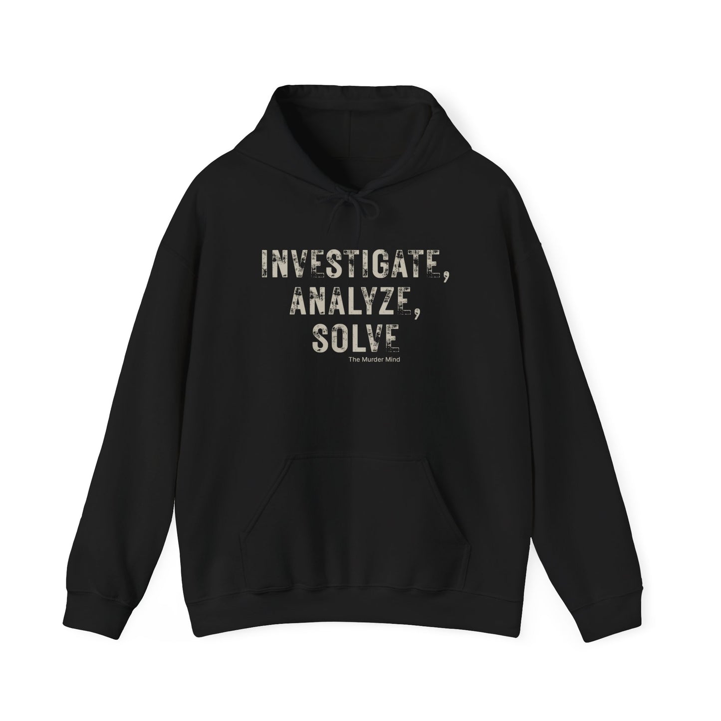 Investigate, Analyze, Solve Unisex Heavy Blend™ Hooded Sweatshirt