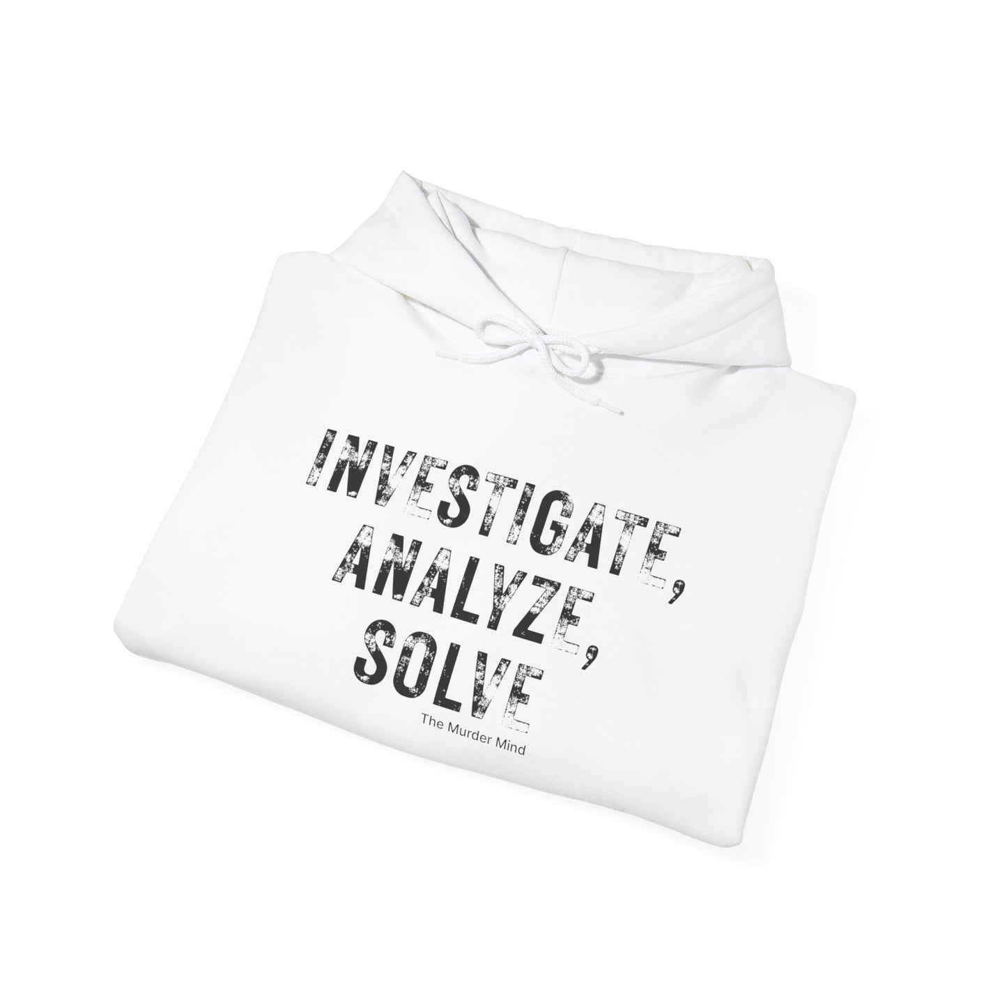Investigate, Analyze, Solve Unisex Heavy Blend™ Hooded Sweatshirt