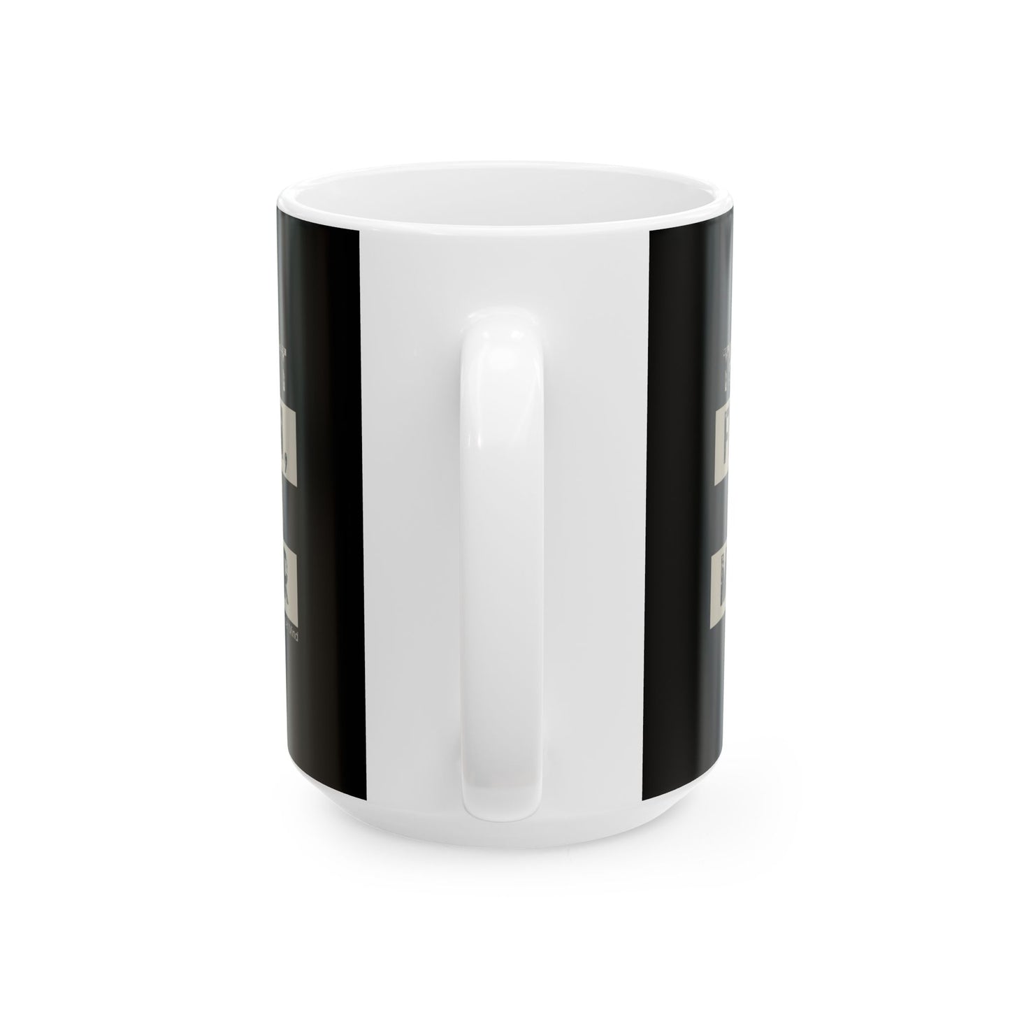 This Ain't Fiction, This Is Murder Black Ceramic Mug, (11oz, 15oz)