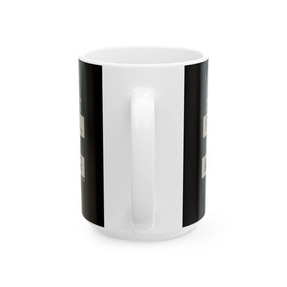 This Ain't Fiction, This Is Murder Black Ceramic Mug, (11oz, 15oz)