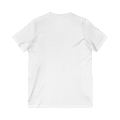 Investigate, Analyze, Solve Unisex Short Sleeve V-Neck Tee