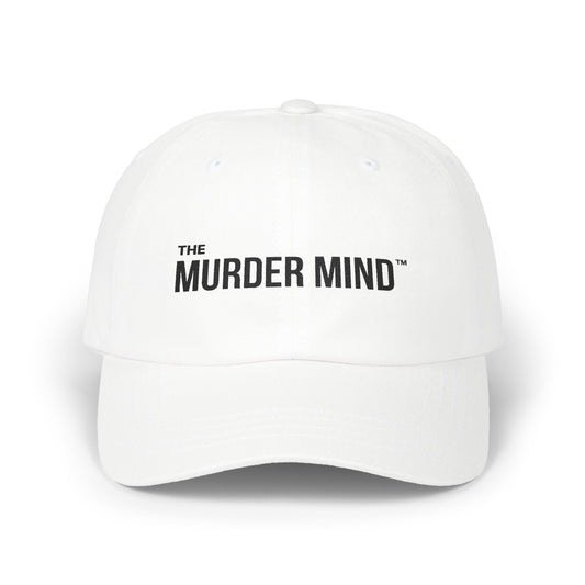 The Murder Mind White Classic Dad Cap